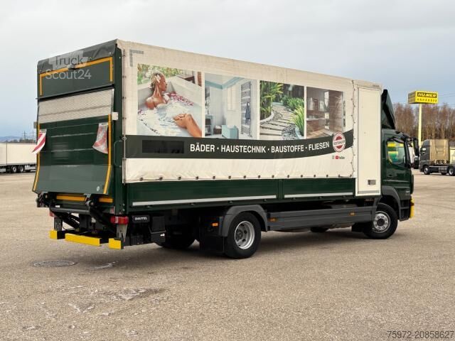 Tovorno vozilo s ravno platformo in ponjavo Atego 1523 L