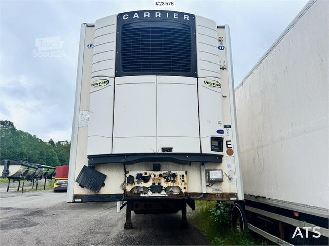 Koffert Krone refrigerated box semi-trailer – faulty