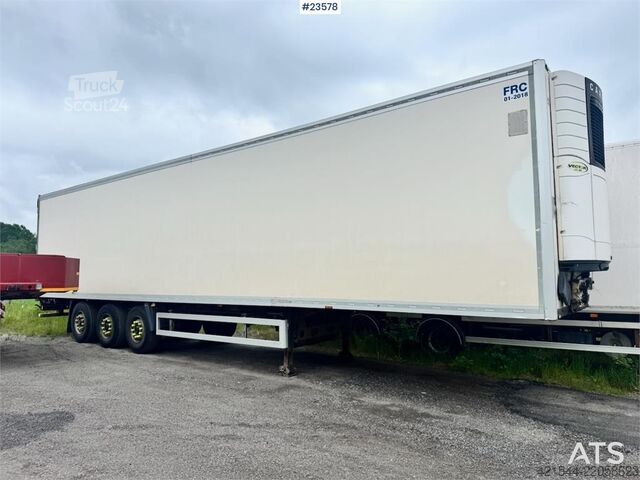 Koffert Krone refrigerated box semi-trailer – faulty