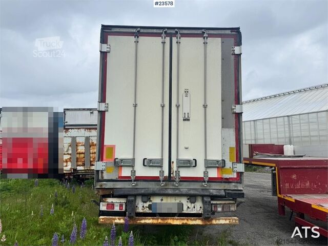 Koffert Krone refrigerated box semi-trailer – faulty