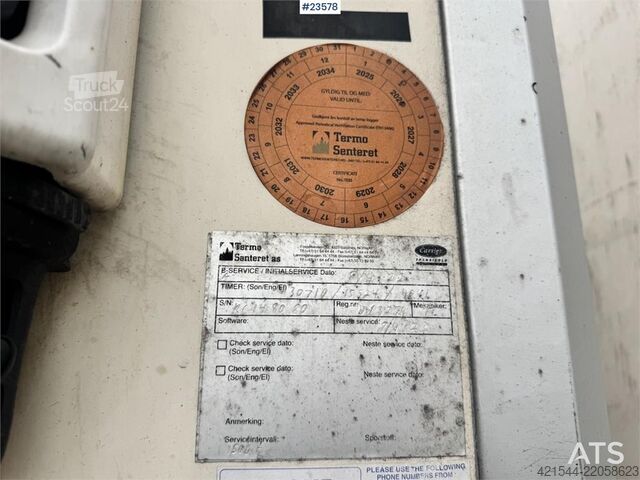 Koffert Krone refrigerated box semi-trailer – faulty