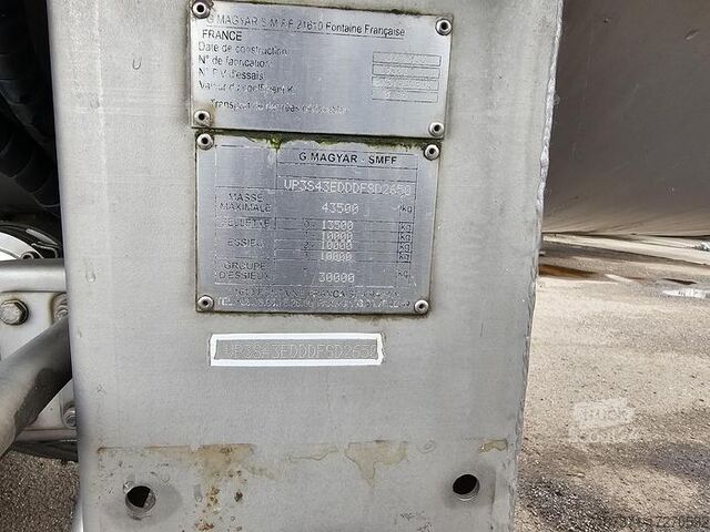 Tank Magyar S43 EDD | MILK/ FOODSTUFF | 36000 LTR | 2 STEE...