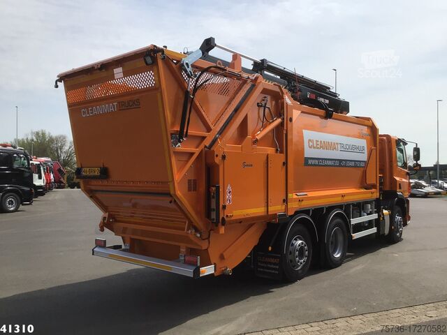 Véhicule de collecte des déchets DAF FAN CF 340 Hiab 23 ton/meter laadkraan