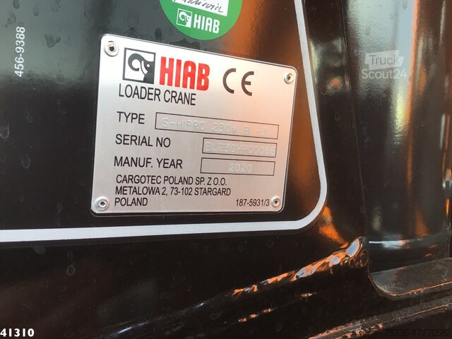 Véhicule de collecte des déchets DAF FAN CF 340 Hiab 23 ton/meter laadkraan