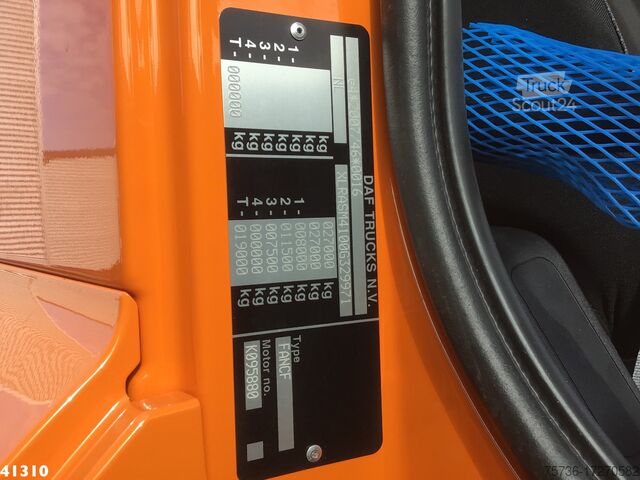 Véhicule de collecte des déchets DAF FAN CF 340 Hiab 23 ton/meter laadkraan