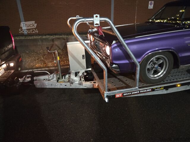 Autotransporter Anhänger Brian James Trailers A4 125-2424 Alufelgen 500x200 direkt