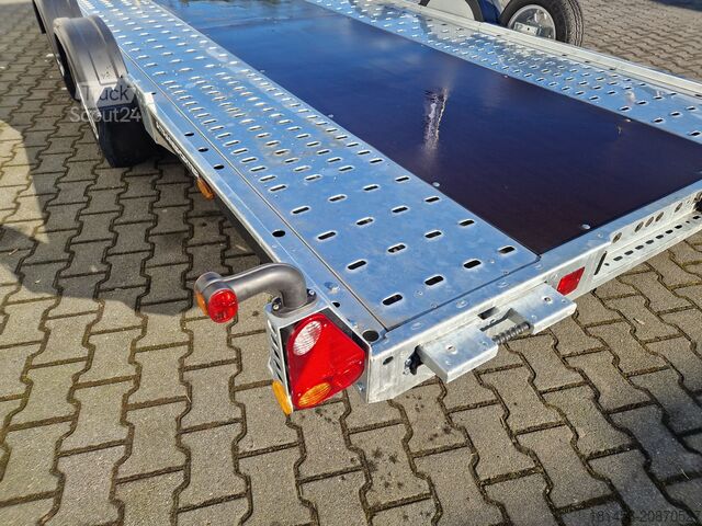 Přepravník automobilů Brian James Trailers A4 125-2424 Alufelgen 500x200 direkt