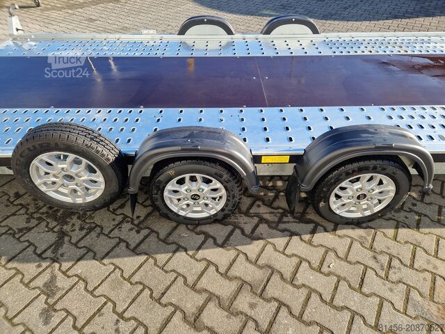 Přepravník automobilů Brian James Trailers A4 125-2424 Alufelgen 500x200 direkt