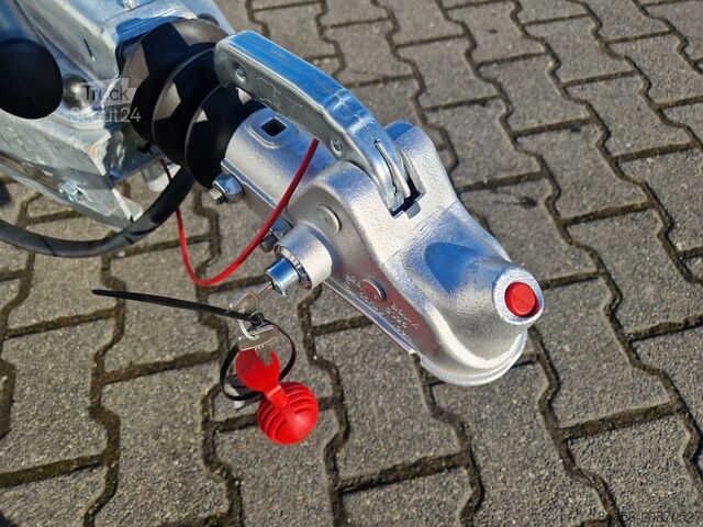 Autotransporter Anhänger Brian James Trailers A4 125-2424 Alufelgen 500x200 direkt