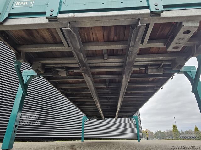 Kofferaufbau  BDF AFZETBAK / LAADBAK / SCHUIFZEIL