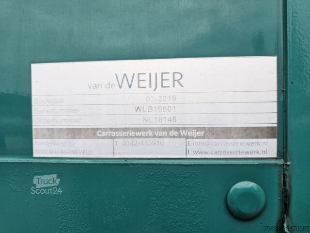 Kofferaufbau  BDF AFZETBAK / LAADBAK / SCHUIFZEIL