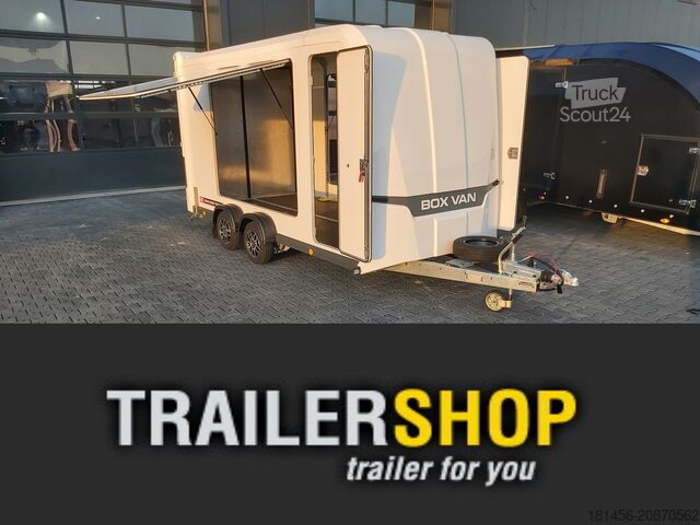 Skříňový přívěs Brian James Trailers schöner Box Van Flügeltürer