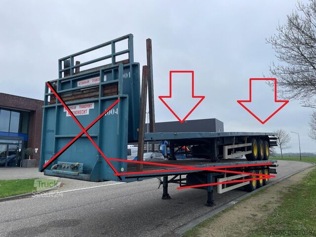 Plattformanhänger Haan OPL45 Heavy Duty (45Ton) / Rungen-Potholes / NL...