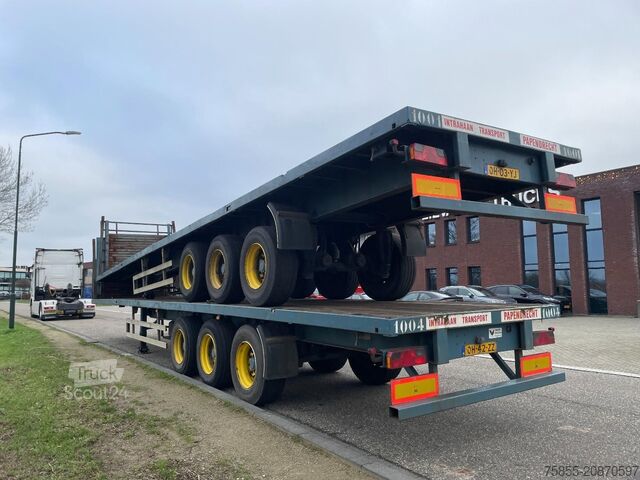 Plattformanhänger Haan OPL45 Heavy Duty (45Ton) / Rungen-Potholes / NL...