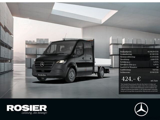 Pick-up kombi Mercedes-Benz Sprinter 315 CDI Pritsche PRO L2 DOKA AHK Kam