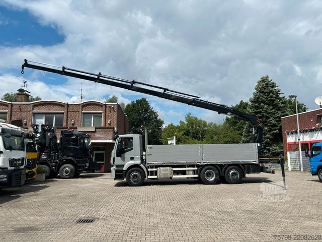 Tovorna dvigalka na tovornjaku IVECO Pritsche + HIAB HIDUO 228 Kran
