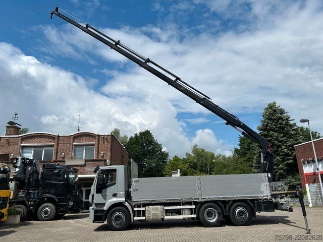 Tovorna dvigalka na tovornjaku IVECO Pritsche + HIAB HIDUO 228 Kran