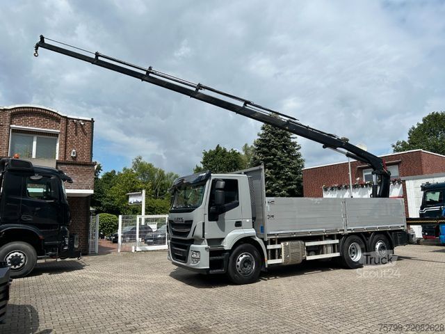 Tovorna dvigalka na tovornjaku IVECO Pritsche + HIAB HIDUO 228 Kran