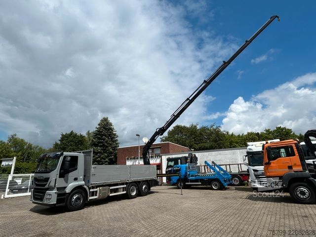 Tovorna dvigalka na tovornjaku IVECO Pritsche + HIAB HIDUO 228 Kran