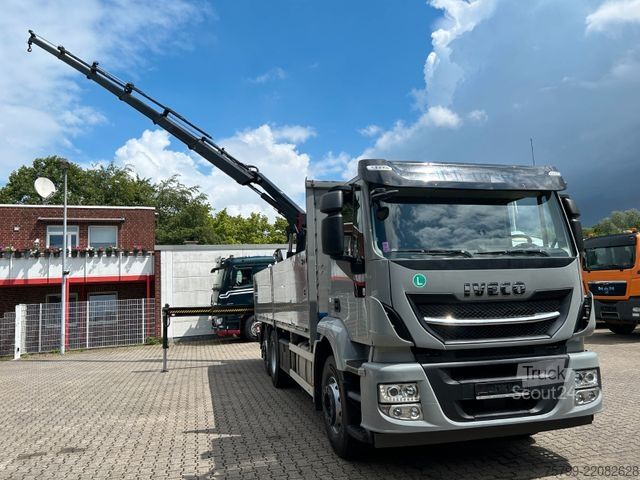 Tovorna dvigalka na tovornjaku IVECO Pritsche + HIAB HIDUO 228 Kran