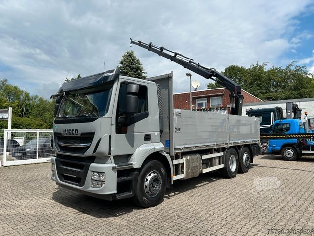 Tovorna dvigalka na tovornjaku IVECO Pritsche + HIAB HIDUO 228 Kran