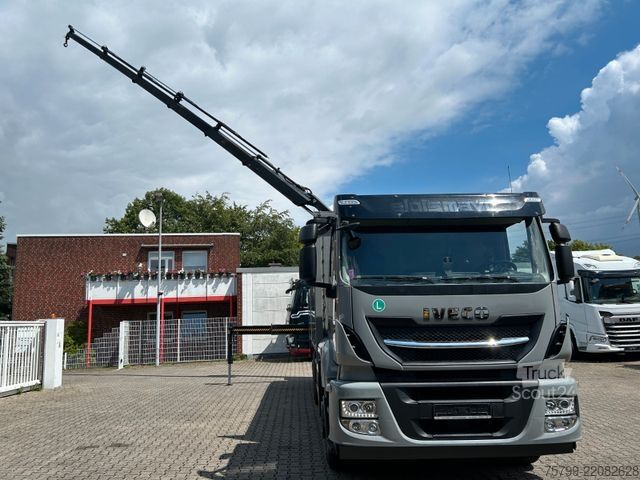 Tovorna dvigalka na tovornjaku IVECO Pritsche + HIAB HIDUO 228 Kran