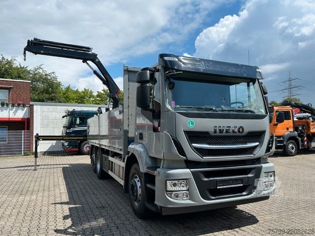 Tovorna dvigalka na tovornjaku IVECO Pritsche + HIAB HIDUO 228 Kran