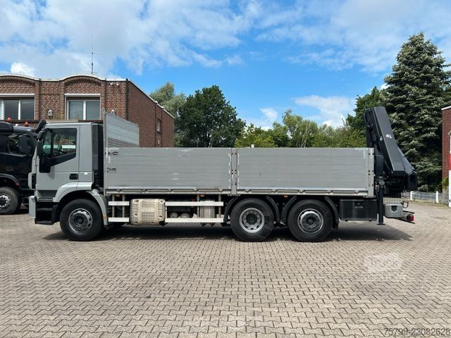 Tovorna dvigalka na tovornjaku IVECO Pritsche + HIAB HIDUO 228 Kran