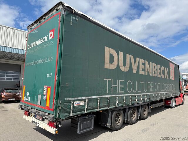 Pojazd użytkowy Schmitz Cargobull 3 Achs Mega Trailer Hubdach top Reifen verzinkt