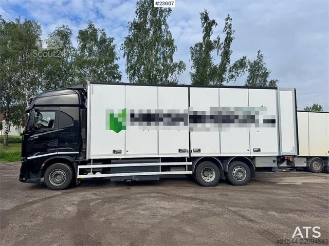Kofer Iveco S-WAY 460 6x2 Box Truck with Full Side Opening – C