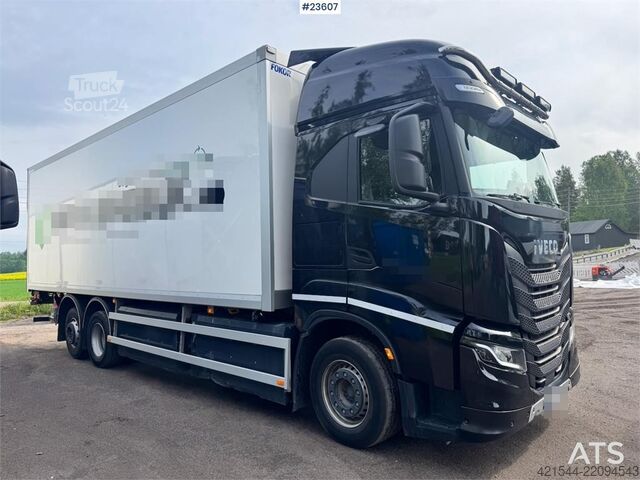 Kofer Iveco S-WAY 460 6x2 Box Truck with Full Side Opening – C