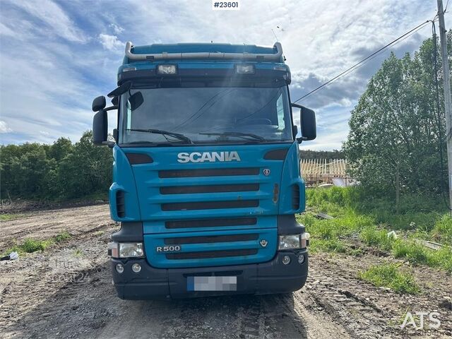 System med krogarm Scania R500 6x2 Hooklift Truck with Body WATCH VIDEO
