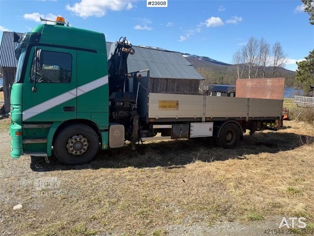 Mercedes-Benz Actros med HIAB 135 kran. Mercedes-Benz Actross m/ HIAB 135 kran.