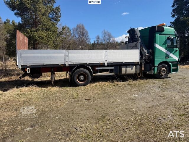 Mercedes-Benz Actros med HIAB 135 kran. Mercedes-Benz Actross m/ HIAB 135 kran.