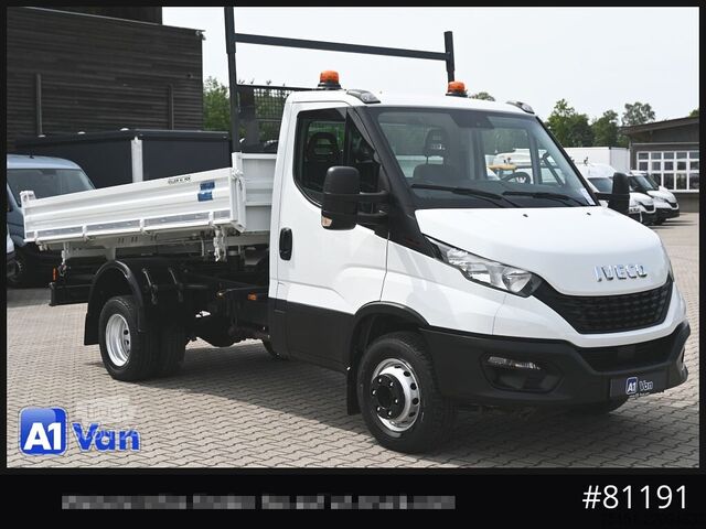 Kippi pakettiauto IVECO Daily 70C18 Kipper, AHK, Klima, Meiller