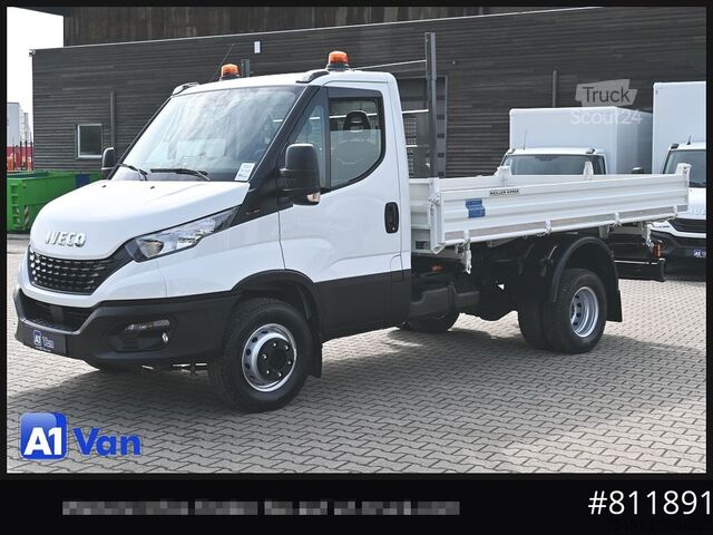 Räätälöity pakettiauto IVECO Daily 70C18 Kipper, AHK, Klima, Meiller