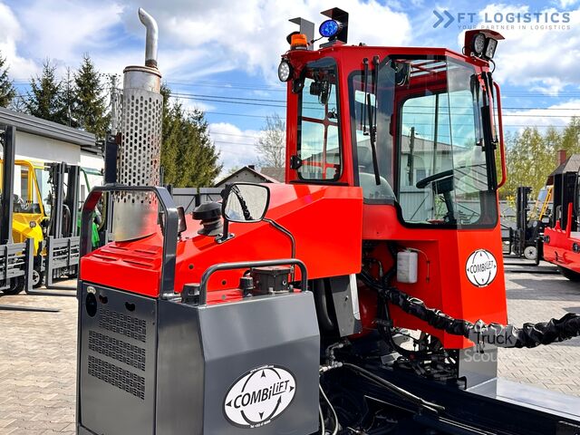 Carrello elevatore a 4 vie Combilift C4000 / GAS / TRIPLEX / 9300MM /LIKE NEW