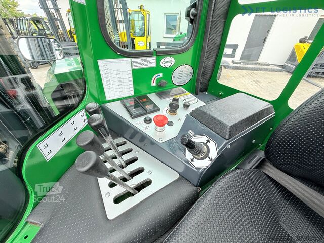 4-vejs gaffeltruck Combilift C4000 / GAS / 9300MM / FREE-LIFT / CABIN