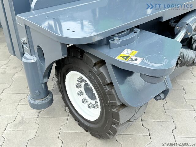 4-vejs gaffeltruck Combilift C4000 / GAS / 9300MM / FREE-LIFT / CABIN