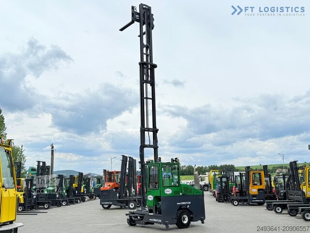 4-vejs gaffeltruck Combilift C4000 / GAS / 9300MM / FREE-LIFT / CABIN