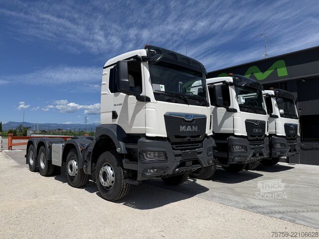 Vozidlo s hákom na kontajnery MAN MAN 41.520 TGS 40Ton 8x4 EU6 Chassis