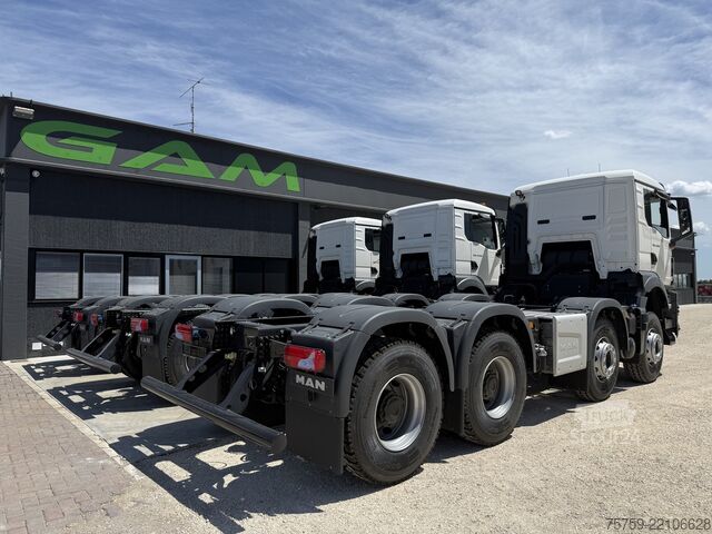 Vozidlo s hákom na kontajnery MAN MAN 41.520 TGS 40Ton 8x4 EU6 Chassis
