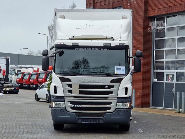 Valise Scania P280 4x2 - Box with sidedoors - Zepro loadlift ...