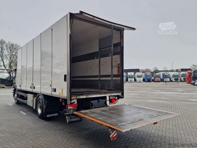 Valise Scania P280 4x2 - Box with sidedoors - Zepro loadlift ...