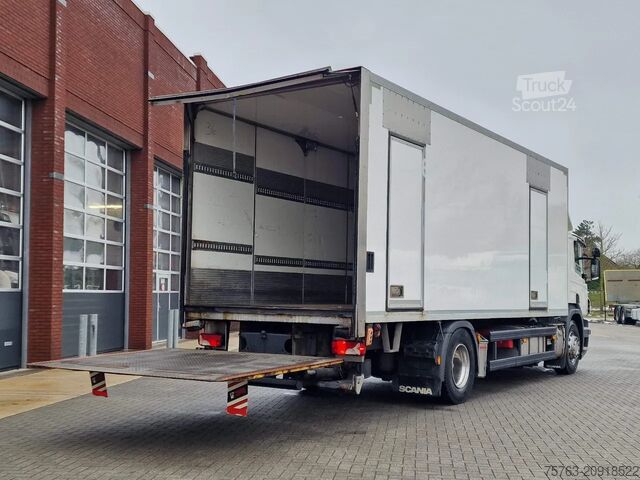 Valise Scania P280 4x2 - Box with sidedoors - Zepro loadlift ...