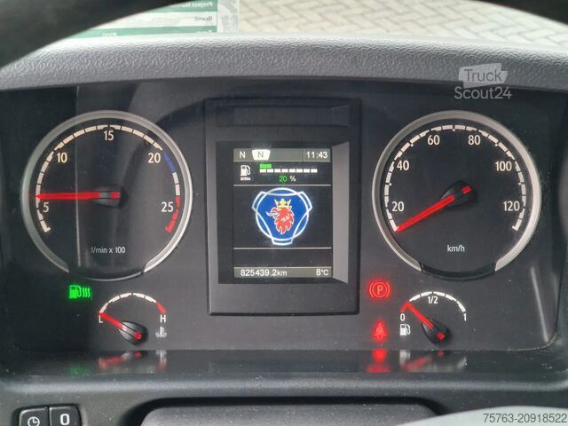 Valise Scania P280 4x2 - Box with sidedoors - Zepro loadlift ...