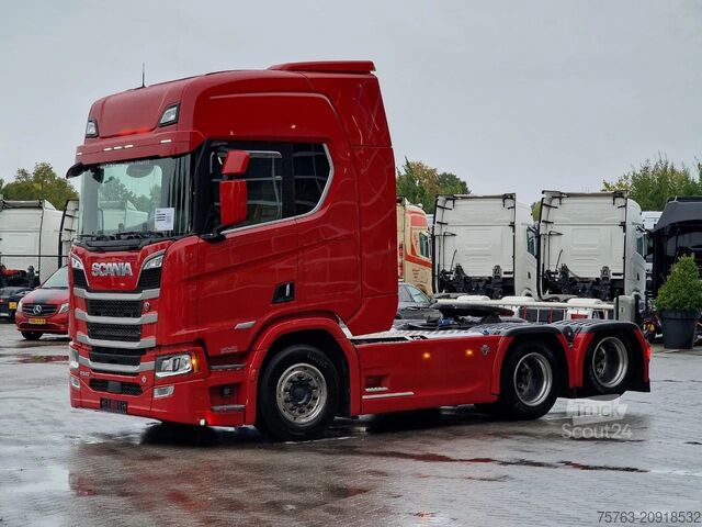 Standard-SZM Scania R580 V8 NGS Highline 6x2 - Retarder - Leather -...