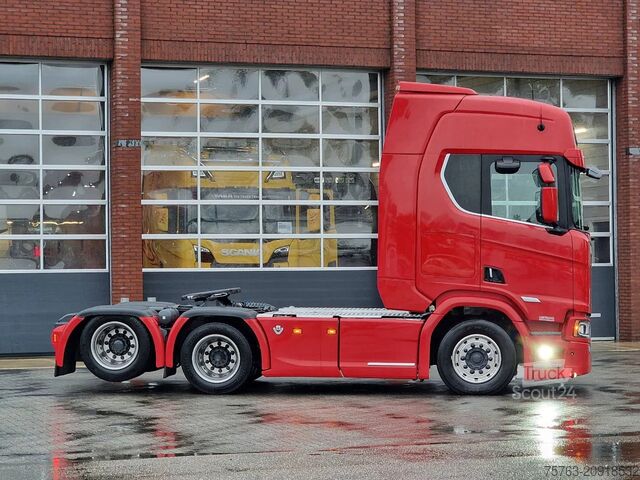 Standard-SZM Scania R580 V8 NGS Highline 6x2 - Retarder - Leather -...