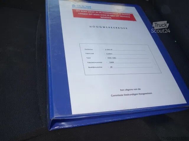 Plataforma elevatória Iveco Daily 35S14 CUSTERS 12 METER SKY WORKER EURO 6 ...