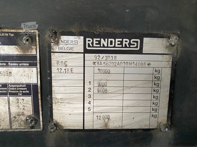 Kovček Renders ROC 12.18E / Box / Mercedes + Disc